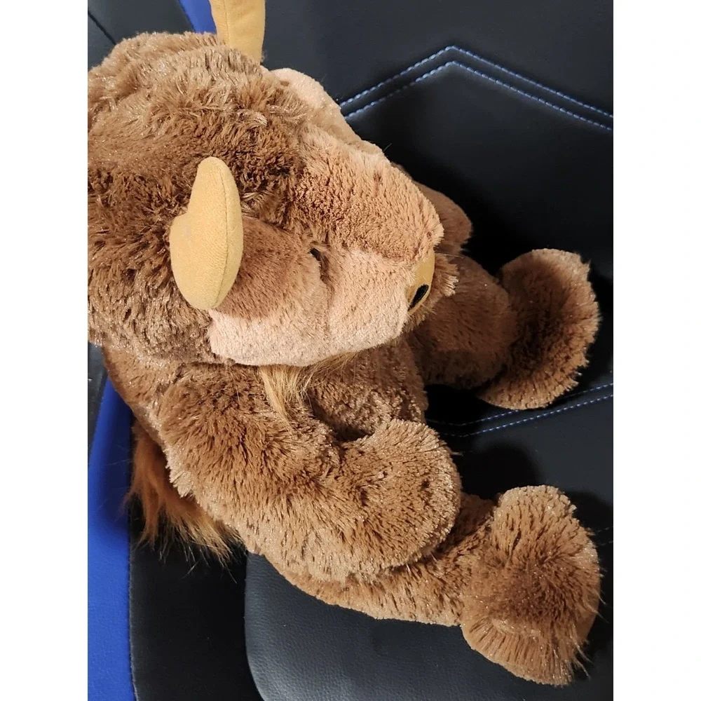 Wishpets Plush Buffalo Bison 2015 Brown 19